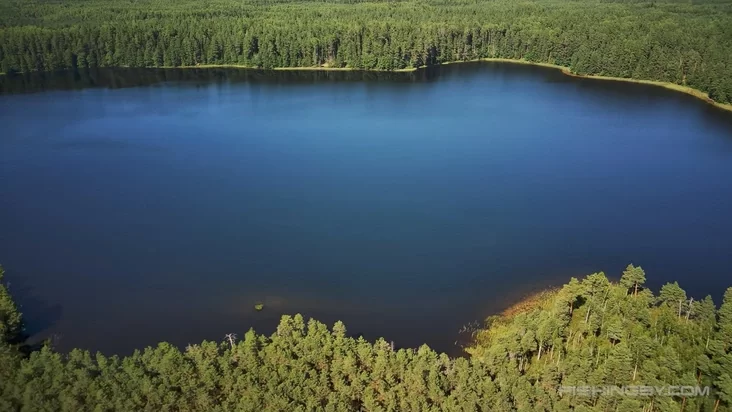 Oziero Vielikoje Ostrovito, Połockij rajon. Voziera Vialikaje Astravita Połacki rajon Lake Velikoy Ostrovita, Polotsk district