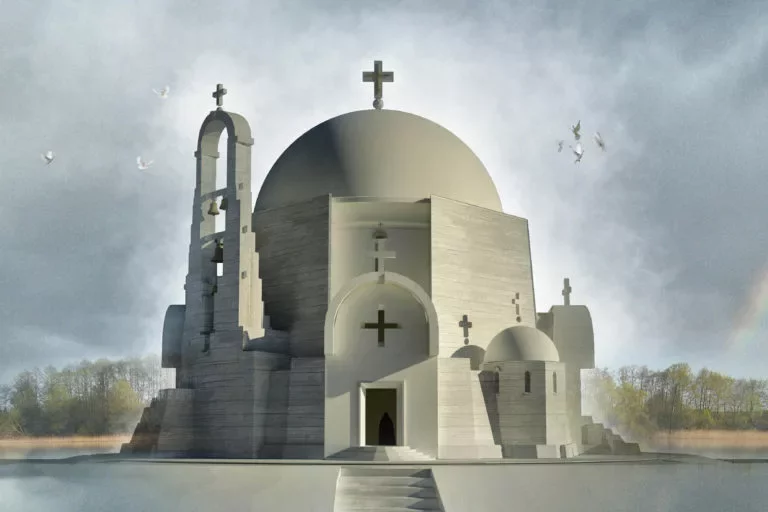 Так будет выглядеть новый храм святителя Спиридона Тримифунтского в Гродно.