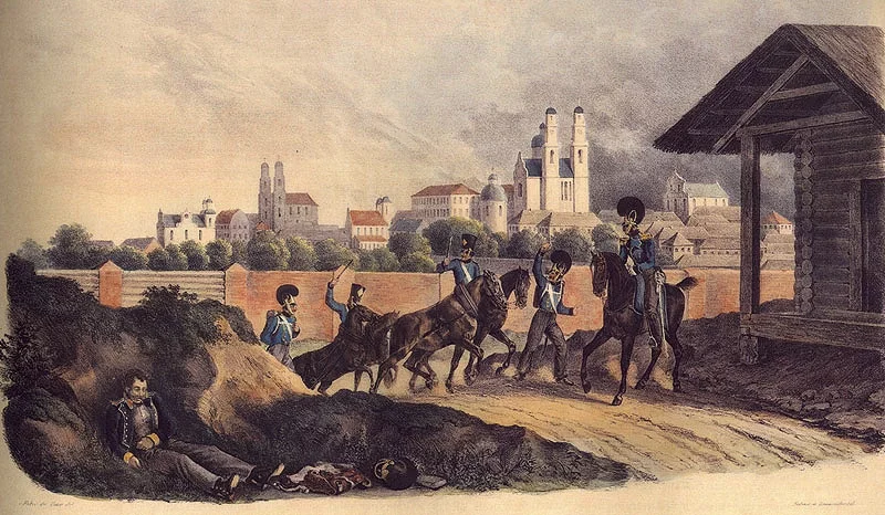 На падыходзе да Полацка, 25 ліпеня 1812 г.