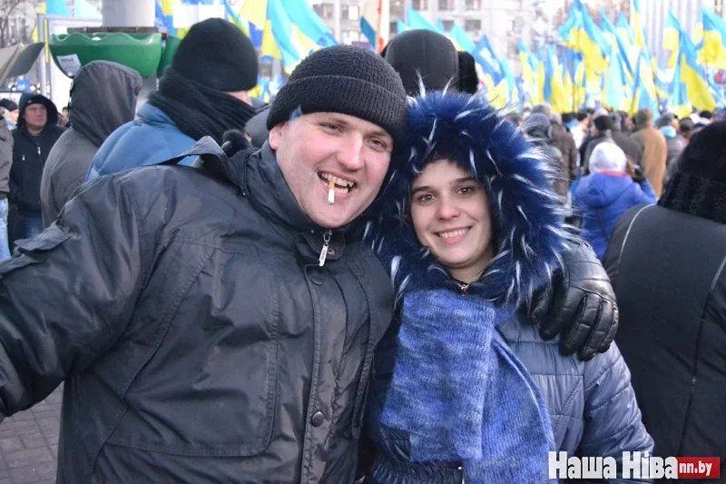 «Вось тут мы добра атрымаліся!» - прызнаўся прыхільнік Януковіча