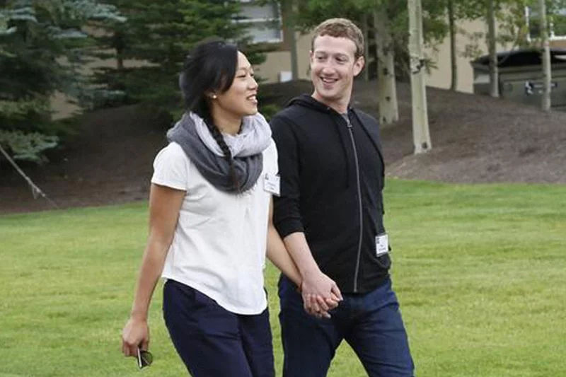 Марк Цукерберг с женой Присциллой Чан. Фото: businessinsider.com