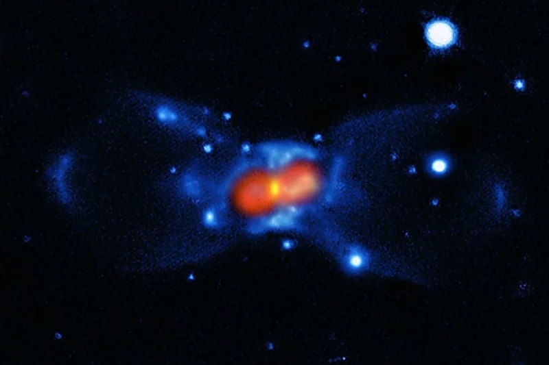 Газавае воблака ў раёне Nova Vul 1670. Фота: ESO/T. Kamiński