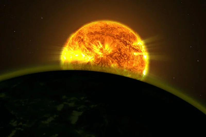 Экзопланета в представлении художника. Изображение: NASA / Goddard Space Flight Center