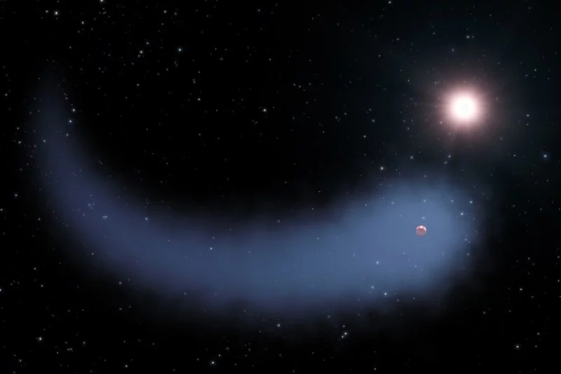 Глизе 436 b в представлении художника. Изображение: NASA, ESA, G. Bacon (STScI)