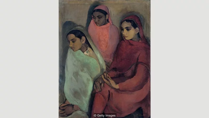 Амрита Шер-Гил. Три девушки, 1935 год.