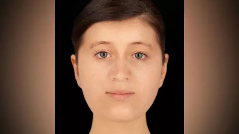 Без анализа ДНК автор реконструкции Хью Моррисон не мог точно определить цвет ее глаз и волос. Фото Hew Morrison