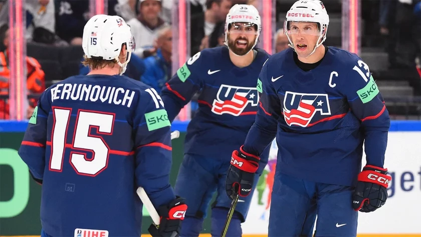 Сборная США пока не проиграла ни одного матча на чемпионате. Фото iihf.com