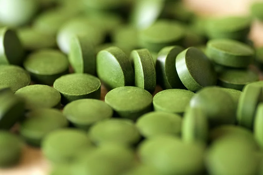 Chlorella tablets