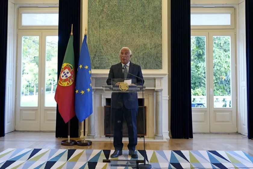 Portuguese Prime Minister Antonio Costa Прэм'ер-міністра Партугаліі Антоніа Кошта Премьер-министра Португалии Антонио Коста