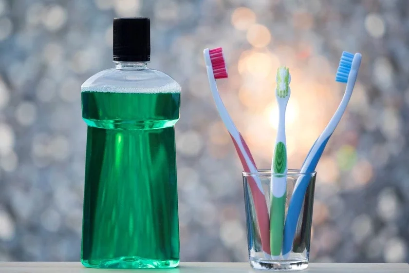 mouthwash židkosť dla połoskanija rta vadkaść dla pałaskańnia rota