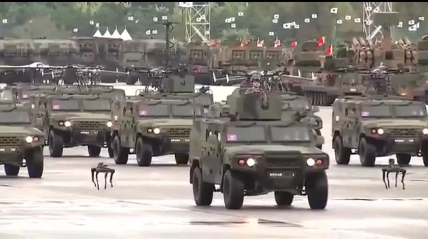 Ваенны парад у Сеуле military parade in Seoul Военный парад в Сеуле