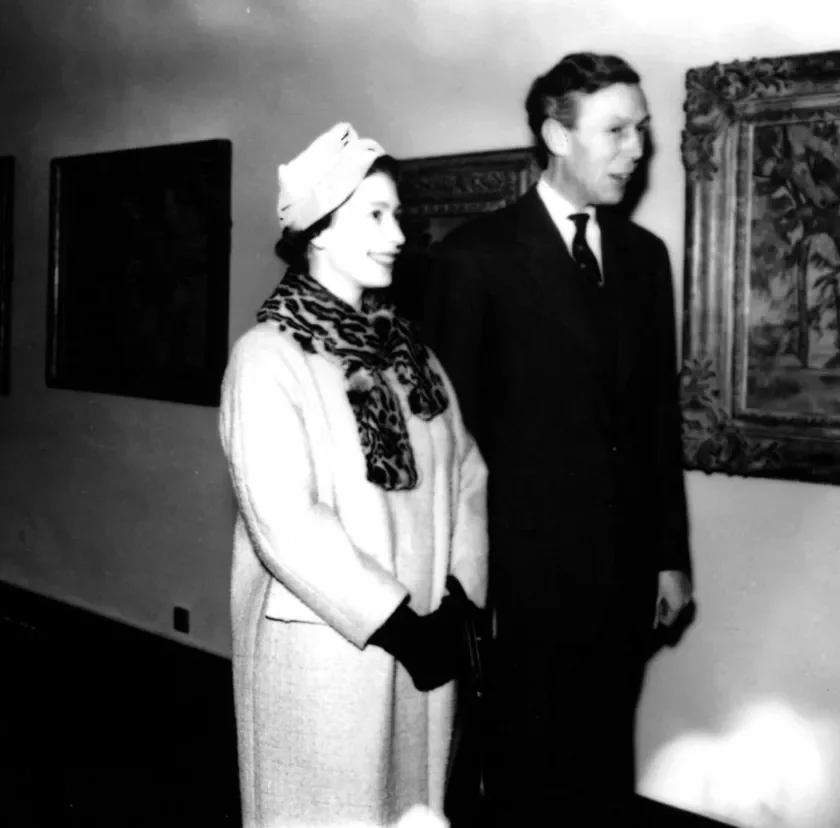 Elizabeth II Anthony Blunt Елизавета II и Энтони Блант Елізавета II і Энтані Блант