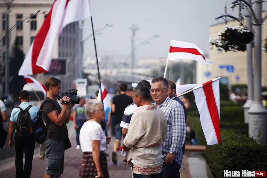 Акция 27 июля в Минске, фото Ирины Ареховской.