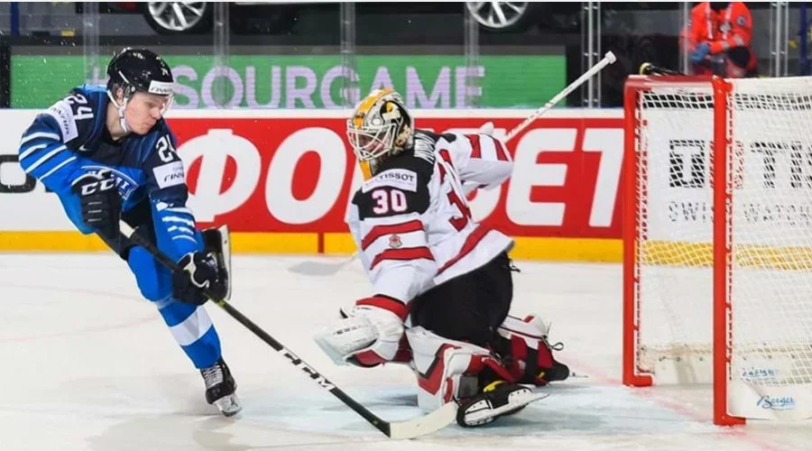 Фінляндыя сёння перамагла Канаду 3:1, Matt Zambonin / HHOF-IIHF Images
