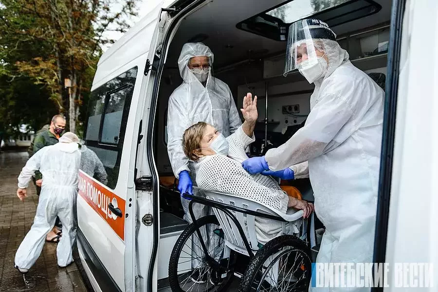 Фота Ларысы Малашэні, «Витебские вести».