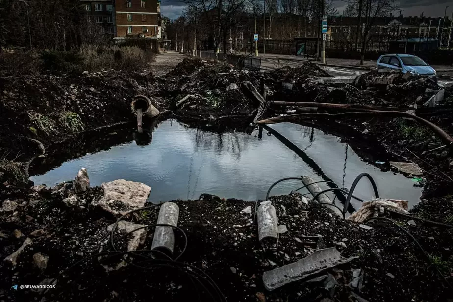 Бахмут. Фота: прэс-служба палка Каліноўскага