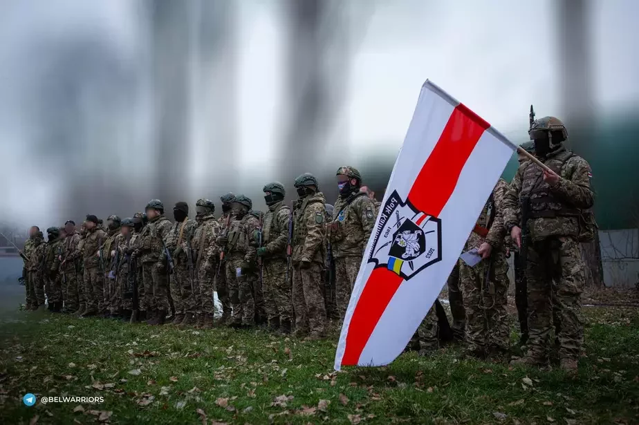 Бойцы полка Калиновского. Фото ТГ @BelWarriors