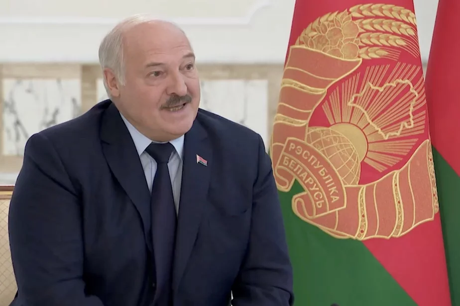 Александр Лукашенко. Скриншот из видео