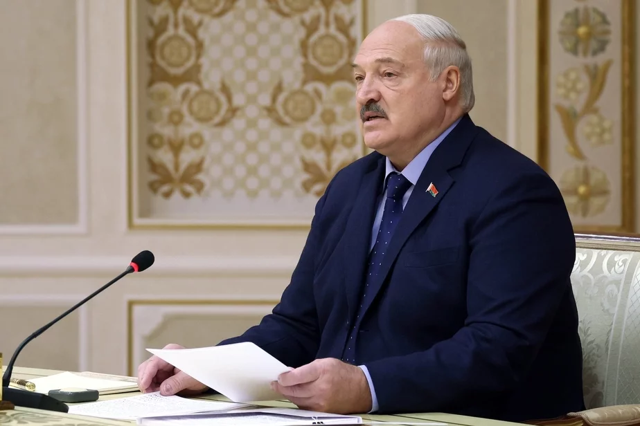 Александр Лукашенко, 23 ноября 2023 года, Минск. Фото: Valery Sharifulin, Sputnik, Kremlin Pool Photo via AP