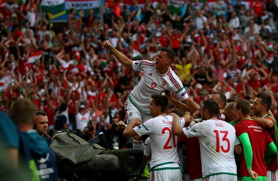 Венгрыя — адна з сенсацый групавога турніру Еўра-2016, фота uefa.com