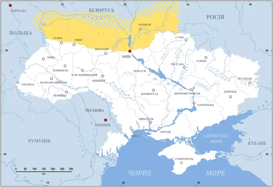 Украинское Полесье. Изображение wikipedia.org