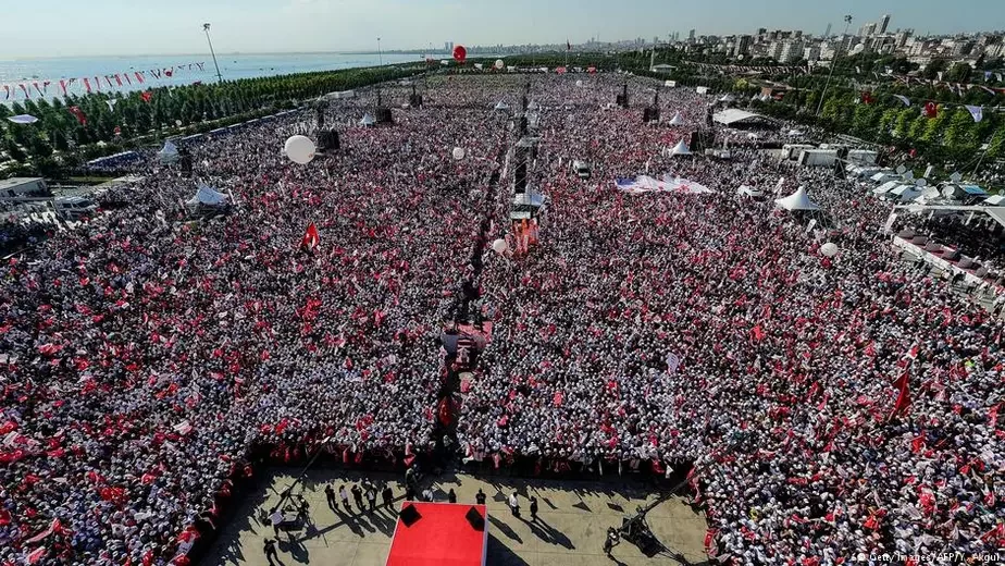 Акция протеста в Стамбуле