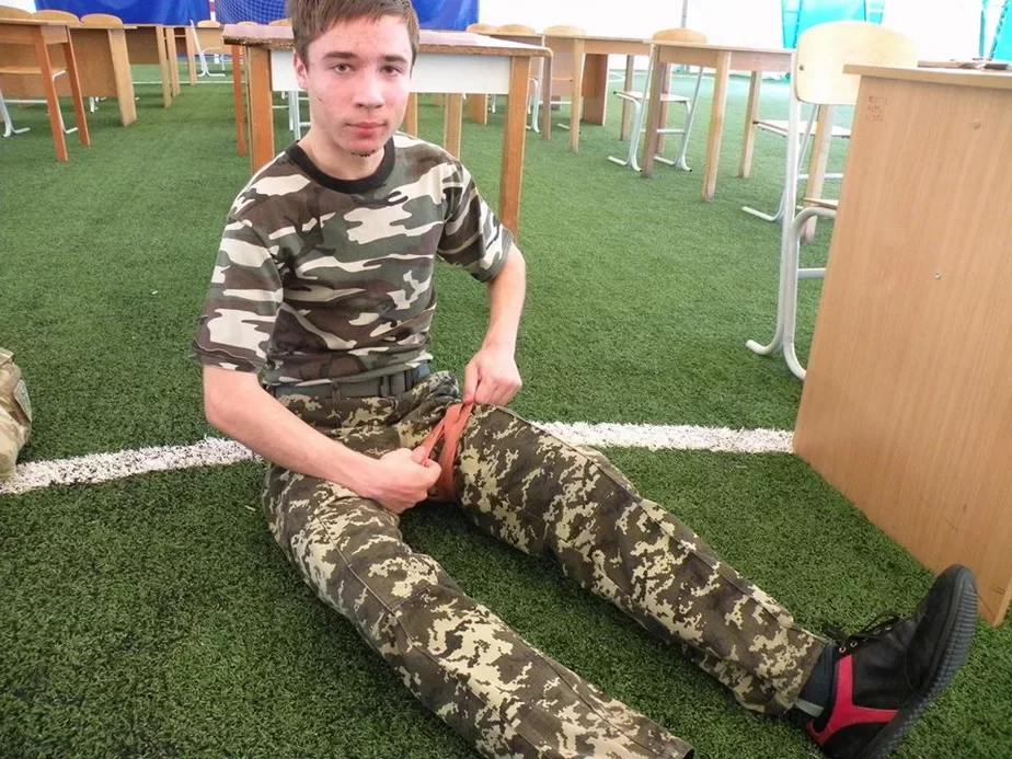 Украинец Павел Гриб — инвалид с детства и при этом национальный активист.