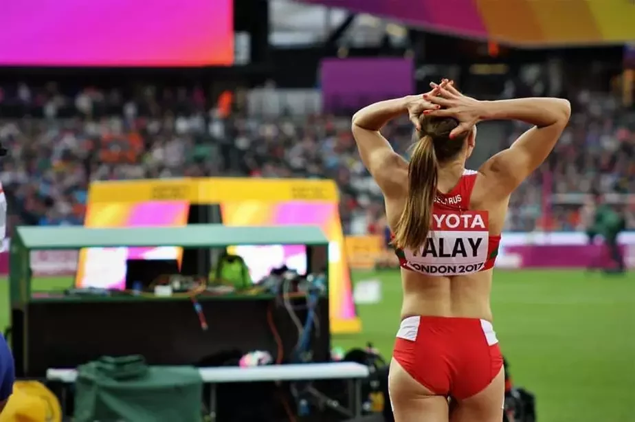 Alina Tałaj zaniała ŭ zabiehu na 100 m z barjerami 6-je miesca