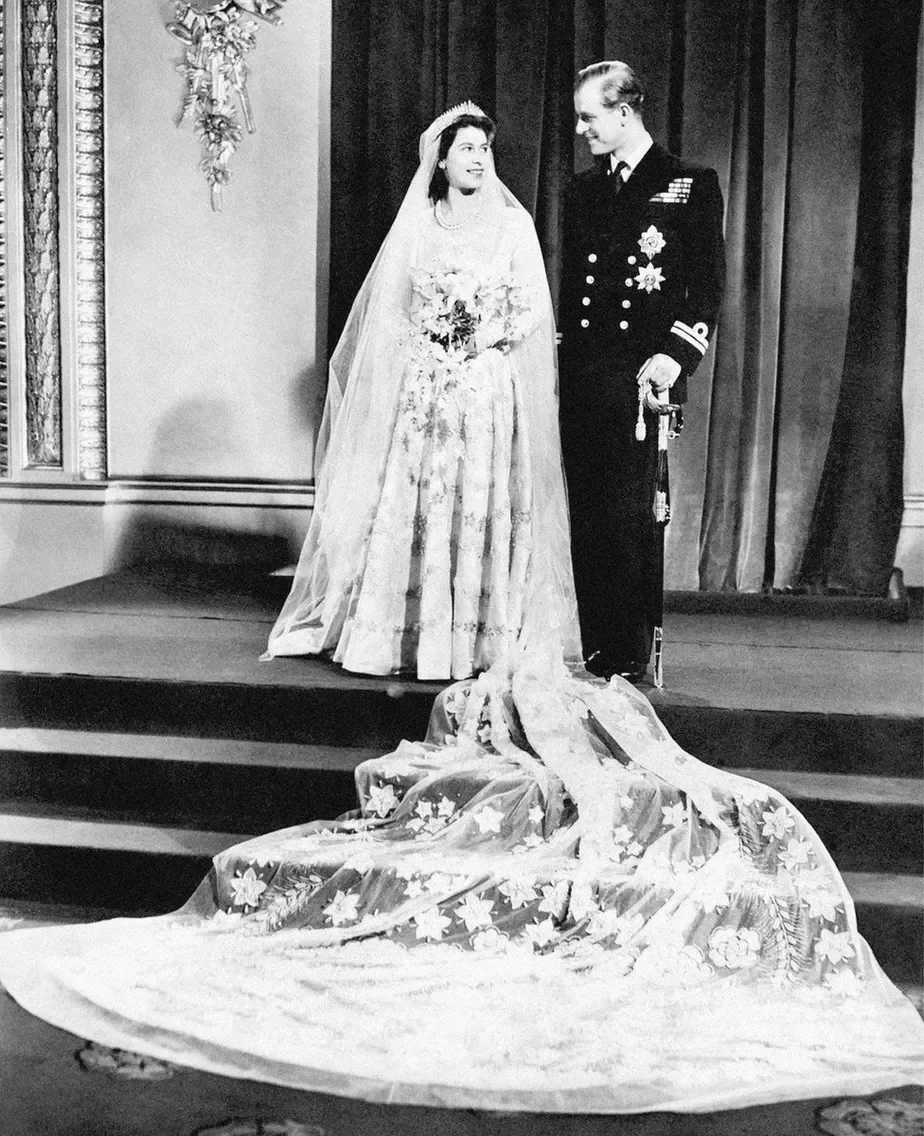 Шлюб у абацтве Уэстмінстар — 20 лістапада 1947 года.