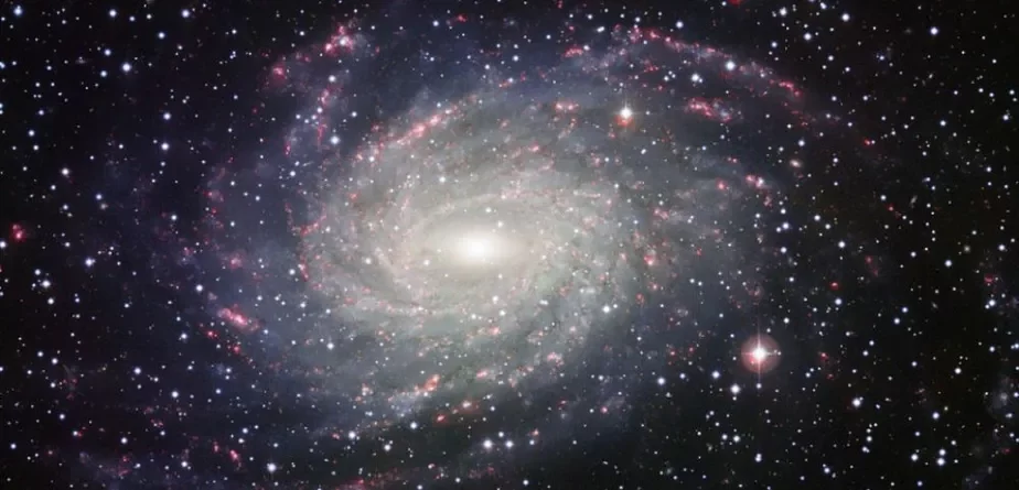 Галактыка «Млечны шлях» ва ўяўленні мастака