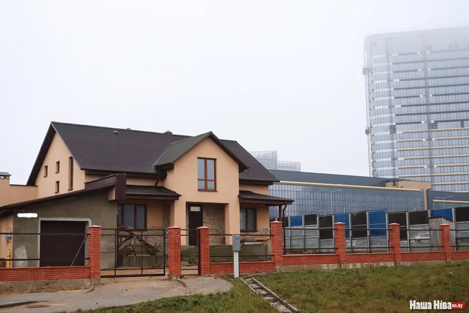 Так выглядаў дом цешчы Валянціна Шаева ў 2019 годзе