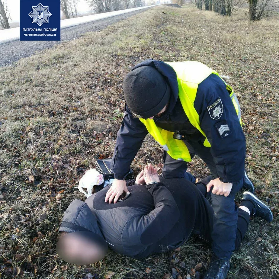 Фото Патрульной полиции Черниговской области.