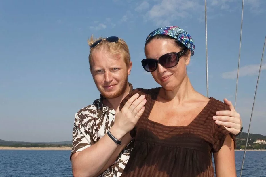 Natalla Karčeŭskaja i Kanstancin Michalenka. Fota z fejsbuk