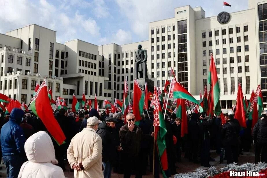 Митинг отставников силовых структур 20 октября. Фото Надежды Бужан.