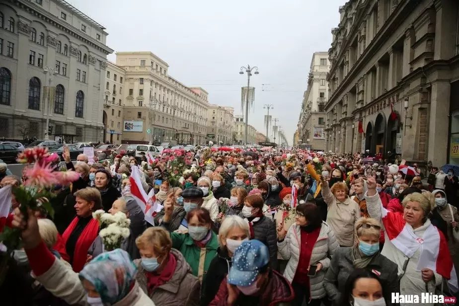 Fota z Maršu Darji Burakinaj