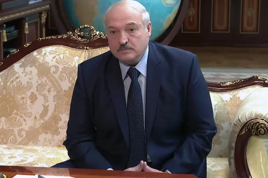 Александр Лукашенко на встрече с Сергеем Лавровым в Минске. 26 ноября 2020 года. Скриншот с видео