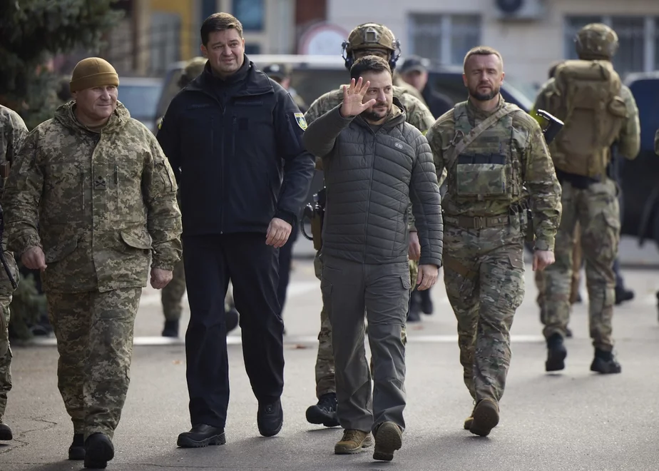 Фото: Ukrainian Presidential Press Office via AP
