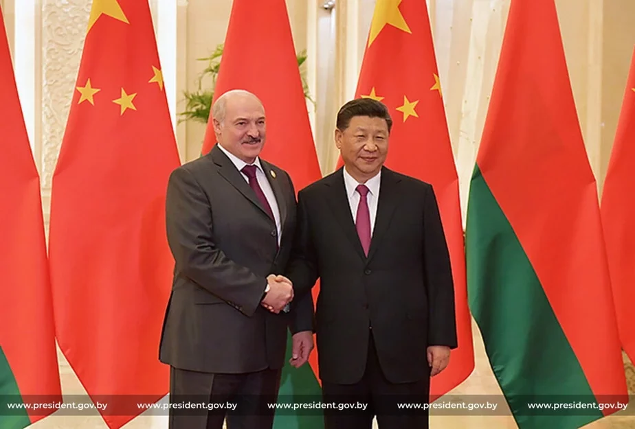 Аляксандр Лукашэнка і старшыня КНР Сі Цзіньпін. Фота: president.gov.by