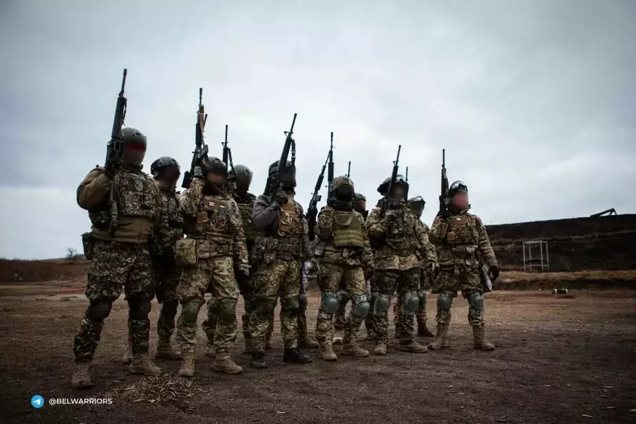 Атрад «Атам», падрыхтоўкай якога займаўся «Байпол». Фота: прэс-служба палка Каліноўскага