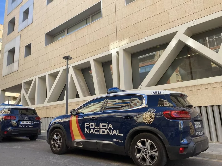 Испанская полицейская машина