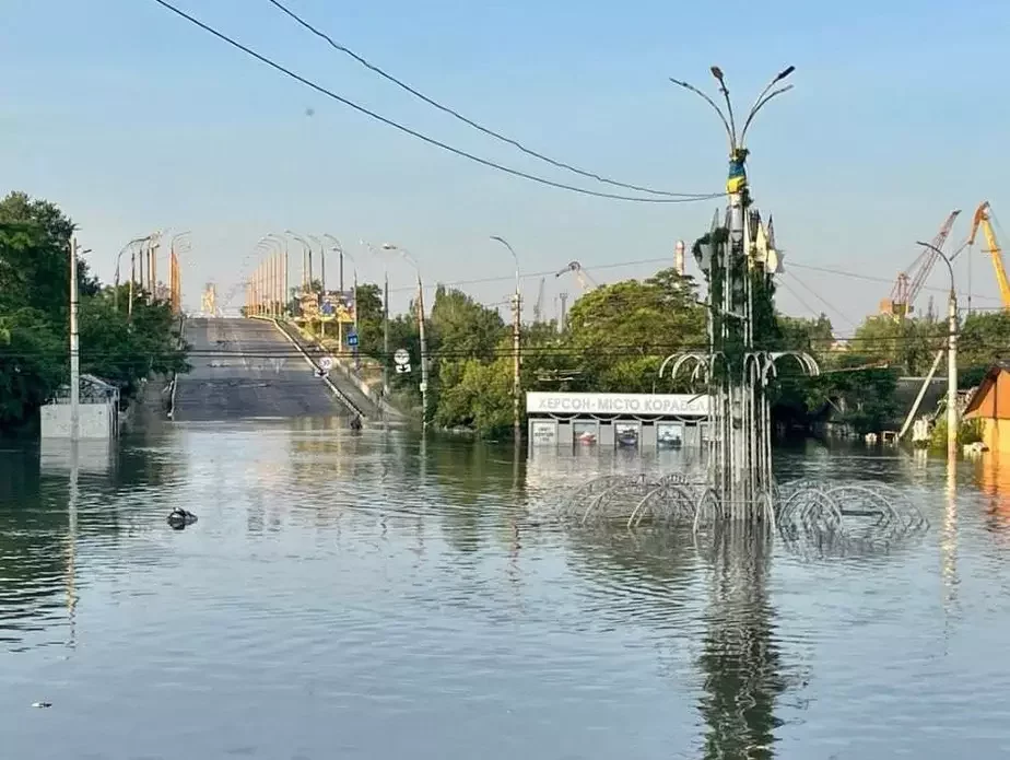 Херсон. Фото: заместитель администрации Херсонской области Ольга Малярчук