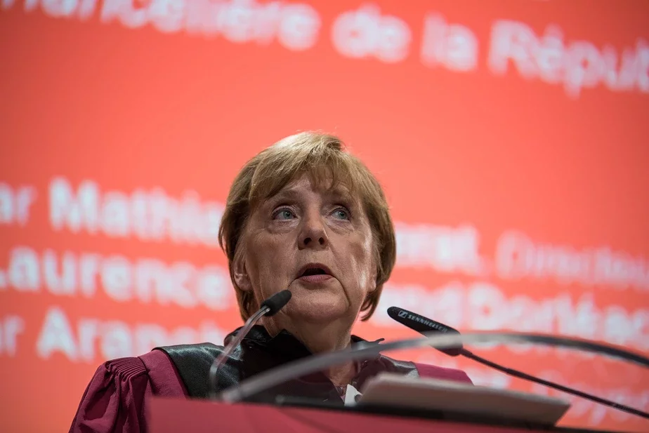 Ангела Меркель. Фота: Andrea Savorani Neri / NurPhoto via Getty Images