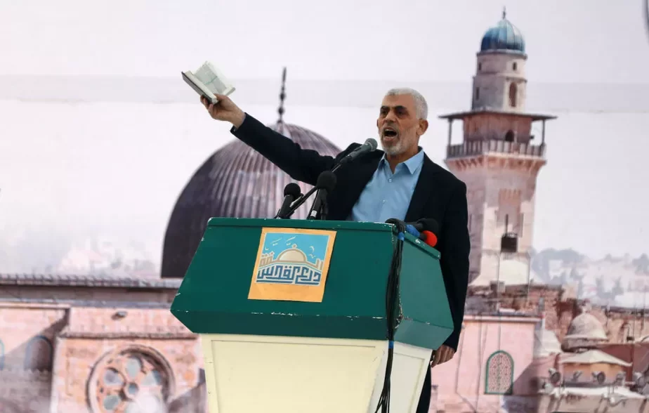 Лидер ХАМАС в секторе Газа Яхья Синвар. Фото: Majdi Fathi / NurPhoto via Getty Images