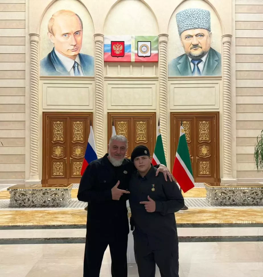 Адам Делимханов с Адамом Кадыровым
