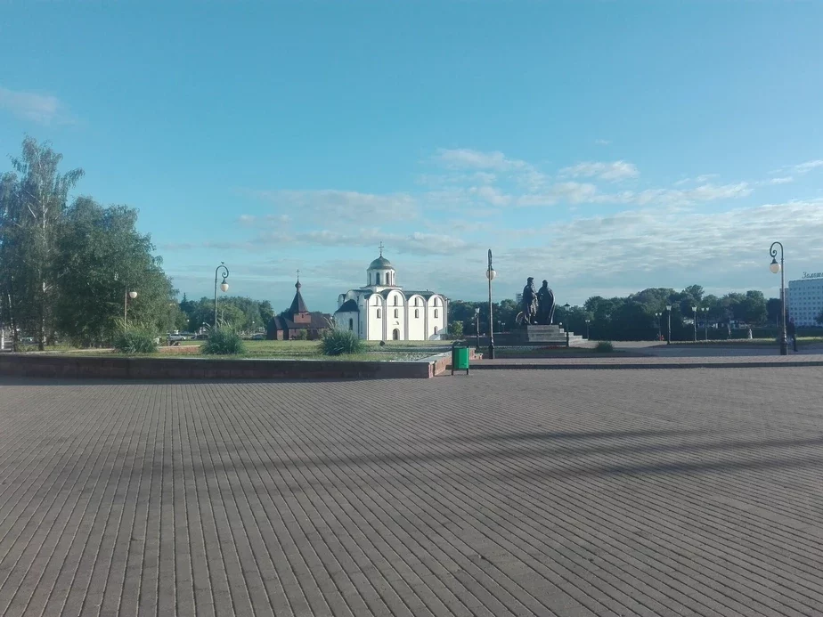 Площадь 1000-летия Витебска. Фото: jouhny-trep.tourister.ru