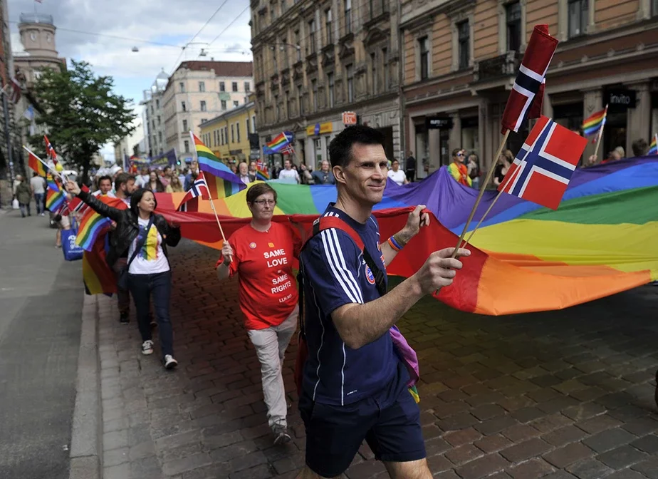 Гей-прайд в Риге. Фото: Oksana Dzadan / AP