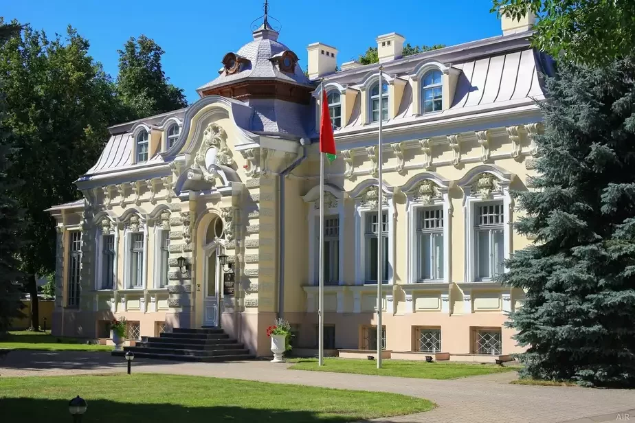 Здание белорусского посольства в Литве. Фото: посольство Беларуси