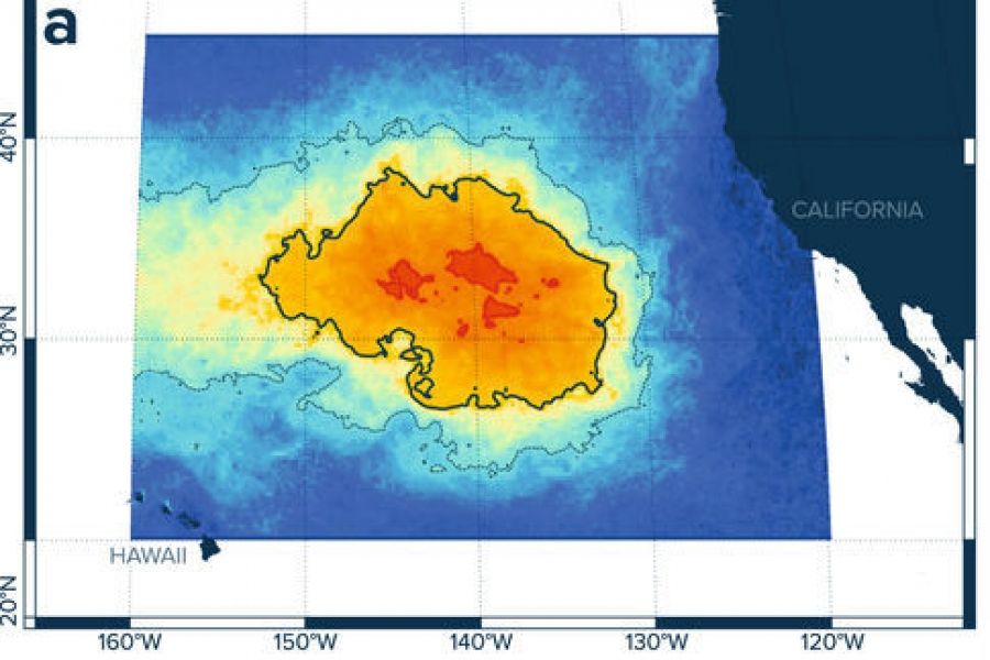 Isla de plastico pacifico