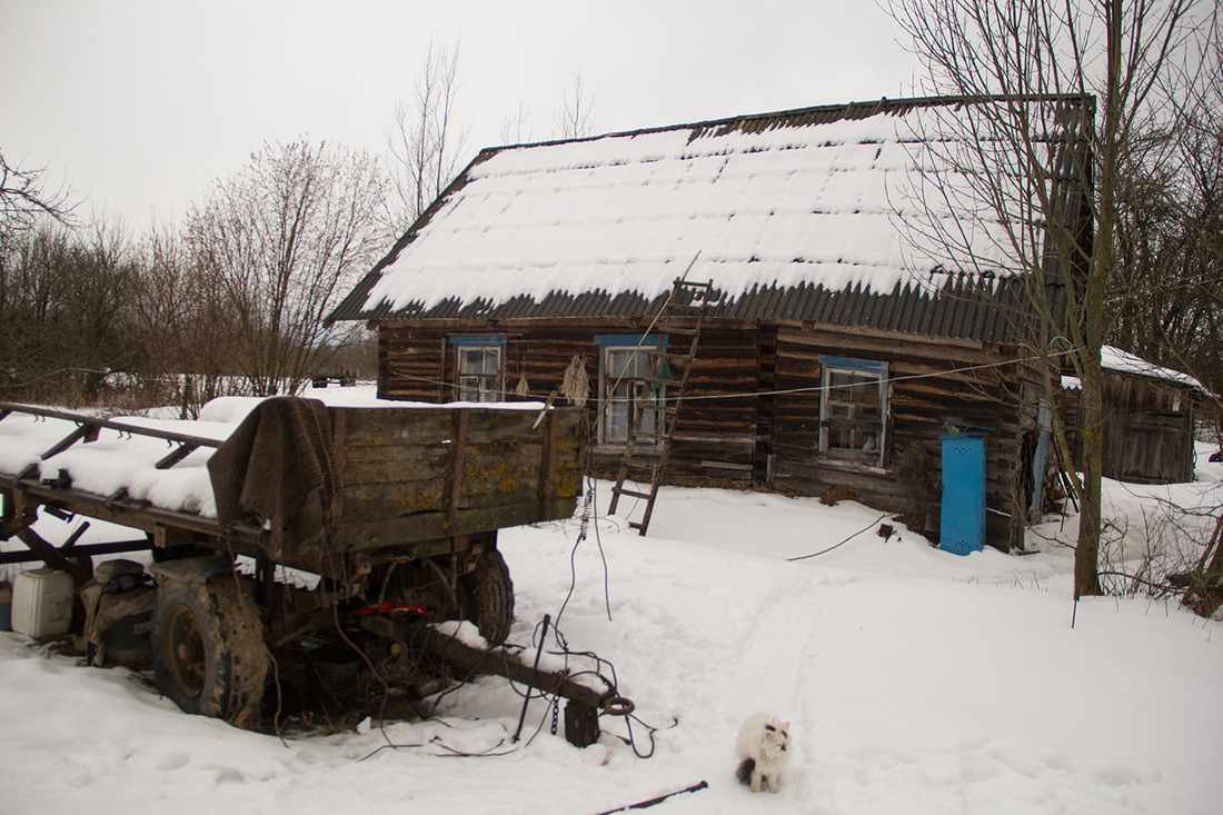 Скучно мне никогда не бывает». Человек живет один в опустевшей  деревне-«бацькаўшчыне»