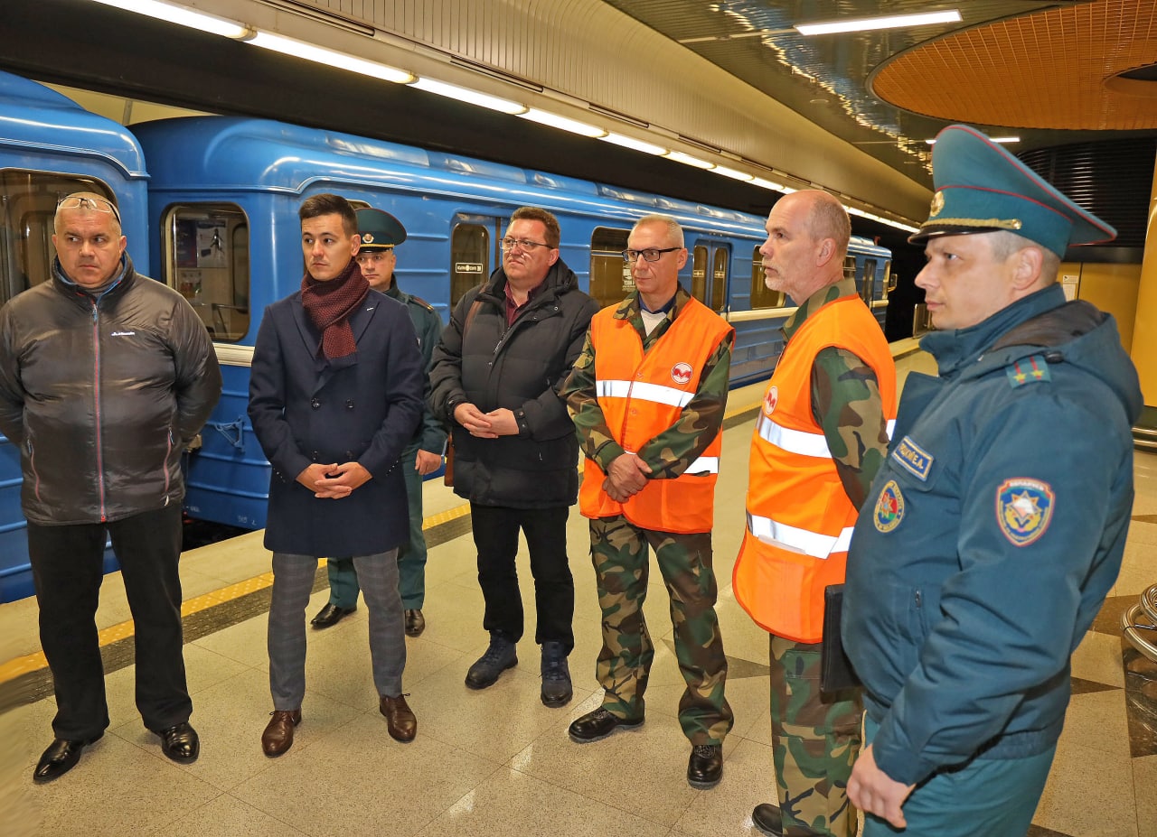 МЧС: В минском метро в случае опасности могут укрыться 112 тысяч человек